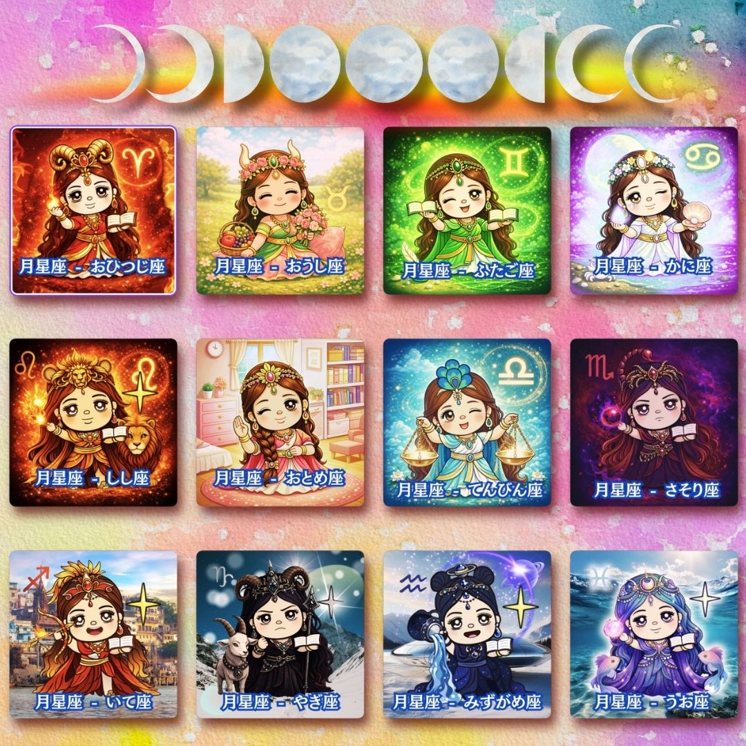 月星座の調べ方 完全解説｜無料で月星座を調べる方法【インド占星術】